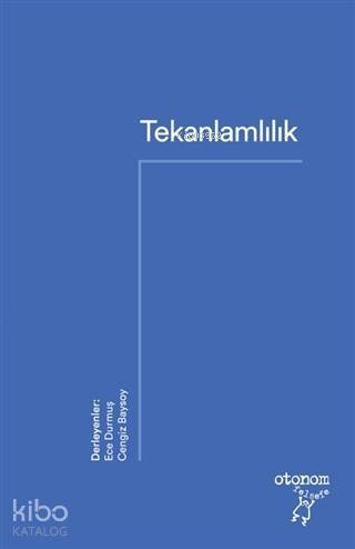 Tekanlamlılık - 1