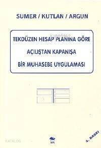 Tekdüzen Hesap Planına Göre Açılıştan Kapanışa Bir Muhasebe Uygulaması - 1