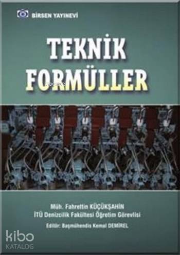 Teknik Formüller - 1