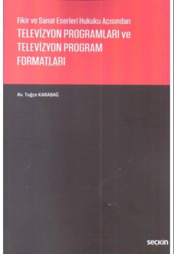 Televizyon Programları ve Televizyon Program Formatları - 1