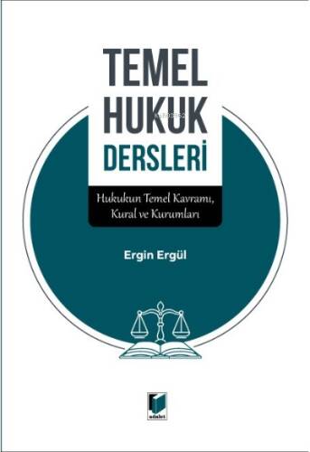 Temel Hukuk Dersleri - 1