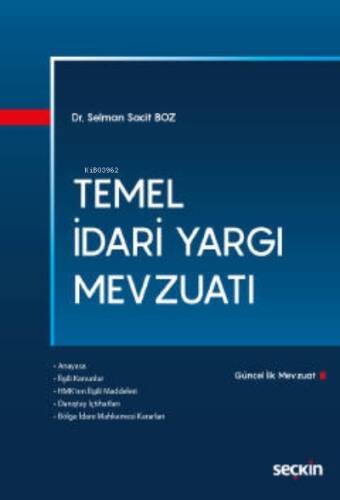 Temel İdari Yargı Mevzuatı - 1