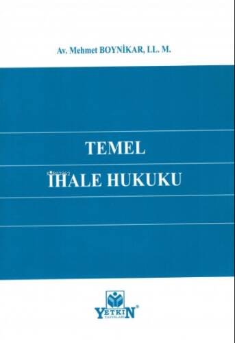 Temel İhale Hukuku - 1