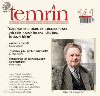 Temrin Düşünce ve Edebiyat Dergisi Sayı: 141 (Ocak - Şubat 2025) - 1