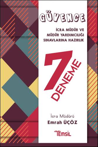 Temsil Kitap Güvence İcra Müdürlüğü ve Müdür Yardımcılığı Sınavlarına Hazırlık 7 Deneme - 1