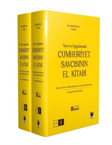 Teori ve Uygulamada Cumhuriyet Savcısının El Kitabı - 1