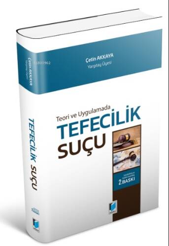 Teori ve Uygulamada Tefecilik Suçu - 1