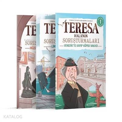 Teresa Hala’nın Soruşturmaları Seti (3 Kitap);Görsel, Mantıksal ve Bilişsel Beceri Etkinlik Seti (7-9 Yaş) - 1