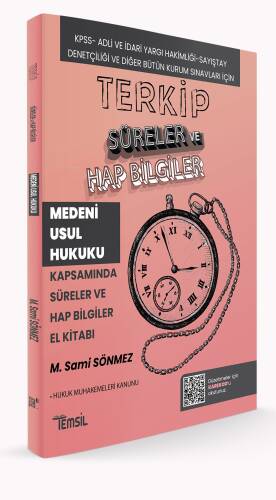 Terkip Medeni Usul Hukuku Kapsamında Süreler ve El Kitabı - 1