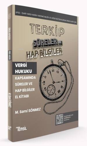 Terkip Vergi Usul Hukuku Kapsamında Süreler ve Hap Bilgiler El Kitabı - 1