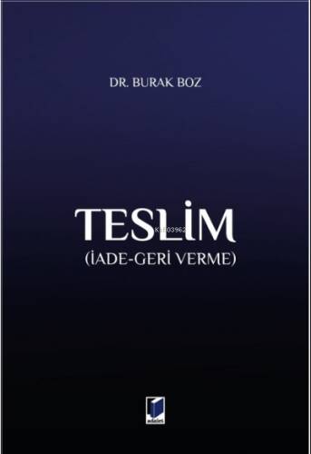 Teslim (İade-Geri Verme) - 1