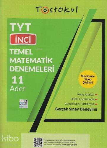 Test Okul Yayınları TYT Temel Matematik İnci 11 li Denemeleri Test Okul - 1