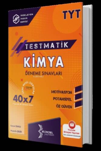 Testmatik Kimya Deneme Sınavları Bilinçsel Yayınları - 1