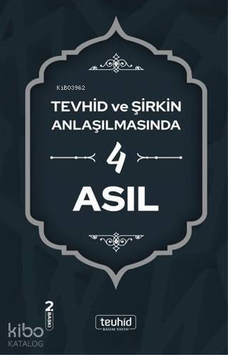 Tevhid ve Şirkin Anlaşılmasında 4 Asıl - 1