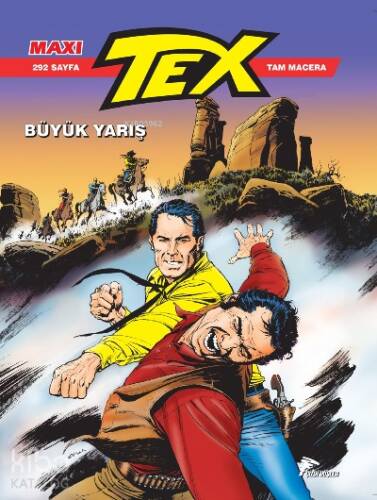 Tex Maxi Cilt 8 - Büyük Yarış - 1