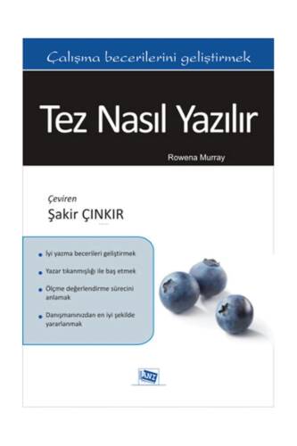 Tez Nasıl Yazılır - 1