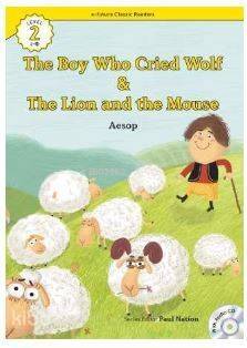 The Boy Who Cried Wolf/The Lion and the Mouse +CD (eCR Level 2) - 1