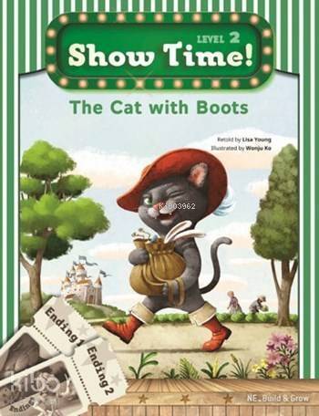 The Cat with Boots + Workbook + MultiROM; Show Time Level 2 - 1