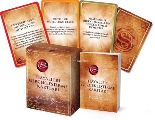 The Secret Hayalleri Gerçekleştirme Kartları - 65 Kartlık Deste ve Rehber Kitap - 1