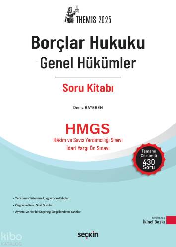 Themis – Borçlar Hukuku Genel Hükümler Soru Kitabı - 1