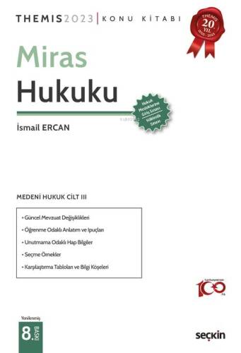 Themıs Miras Hukuku Konu Kitabı - 1