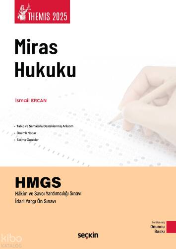 Themis – Miras Hukuku Konu Kitabı;Medeni Hukuk III - 1