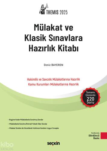 Themis – Mülakat ve Klasik Sınavlara Hazırlık Kitabı - 1