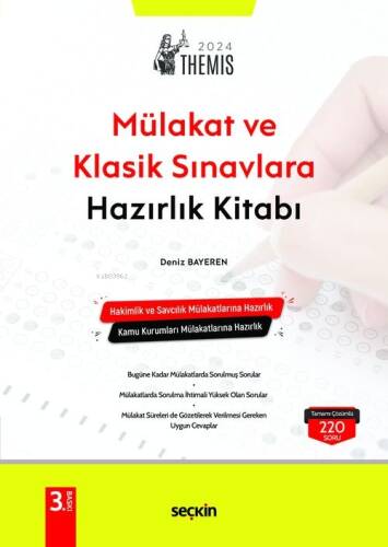 Themis– Mülakat ve Klasik Sınavlara Hazırlık Kitabı - 1