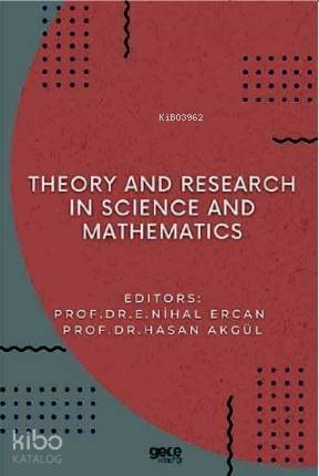 Theory and Research in Science and Mathematics - 1