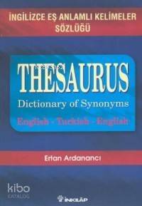 Thesaurus-İngilizce Eş Anlamlı Kelimeler Sözlüğü - 1