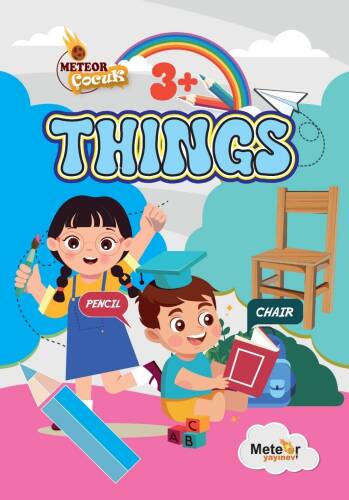 Things (Eşyalar); Türkçe – İngilizce Boyama Kitabı - 1