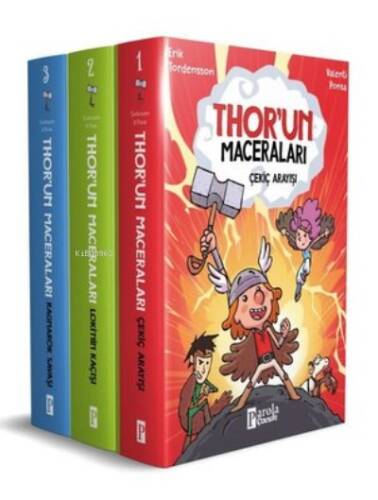 Thor'un Maceraları Seti - 3 Kitap Takım - 1