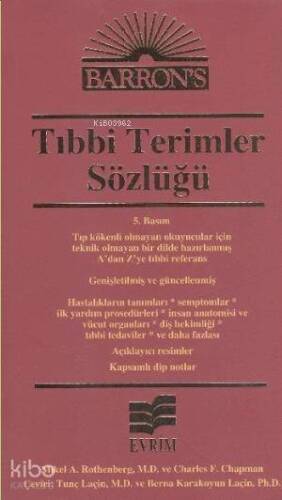 Tıbbı Terimler Sözlüğü - 1