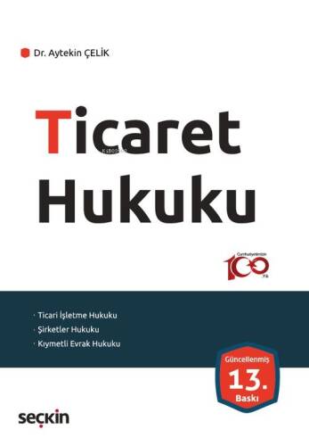 Ticaret Hukuku - 1