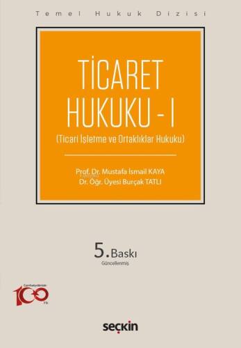 Ticaret Hukuku – I (THD) - 1