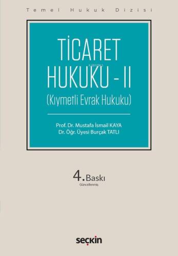 Ticaret Hukuku – II (THD) - 1