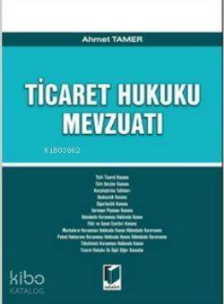 Ticaret Hukuku Mevzuatı - 1