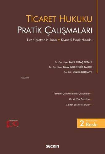 Ticaret Hukuku Pratik Çalışmaları - 1