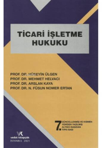 Ticari İşletme Hukuku - 1