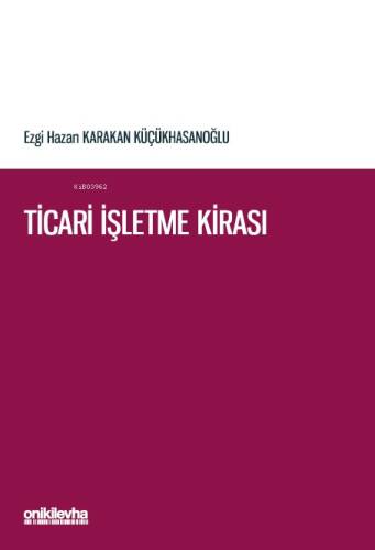 Ticari İşletme Kirası - 1