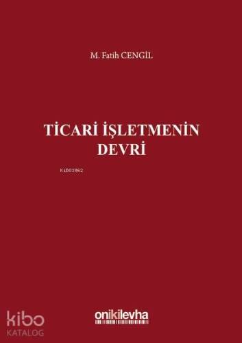 Ticari İşletmenin Devri - 1