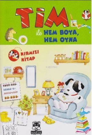 Tim ile Hem Boya Hem Oyna; Kırmızı Kitap - 1