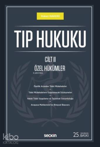 Tıp Hukuku - 1