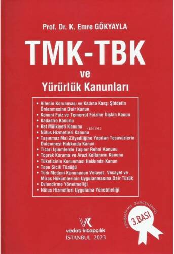 TMK - TBK ve Yürürlük Kanunları - 1