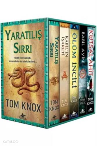 Tom Knox Macera Gerilim Serisi Kutulu Özel Set (5 Kitap) - 1