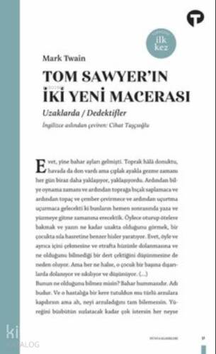 Tom Sawyer’ın İki Yeni Macerası Uzaklarda - Dedektifler - 1