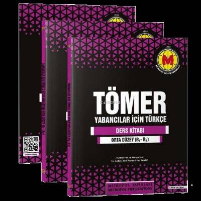 Tömer -Yabancılar İçin Türkçe Öğretim Seti (B1-B2) Orta Düzey - 1