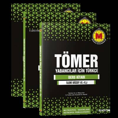 Tömer -Yabancılar İçin Türkçe Öğretim Seti (C1-C2) İleri Düzey - 1