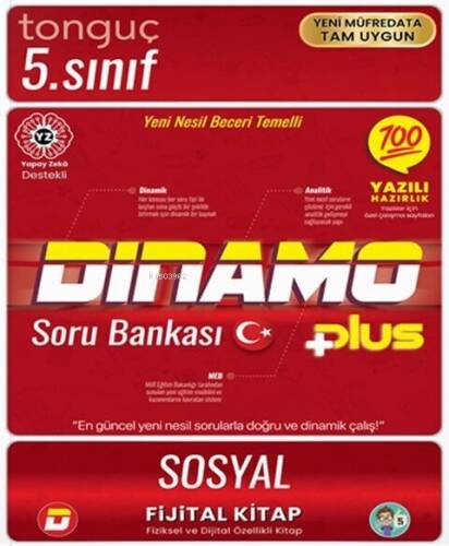 Tonguç Akademi 5. Sınıf Sosyal Bilgiler Dinamo Soru Bankası - 1