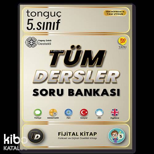 Tonguç Akademi 5. Sınıf Tüm Dersler Soru Bankası - 1